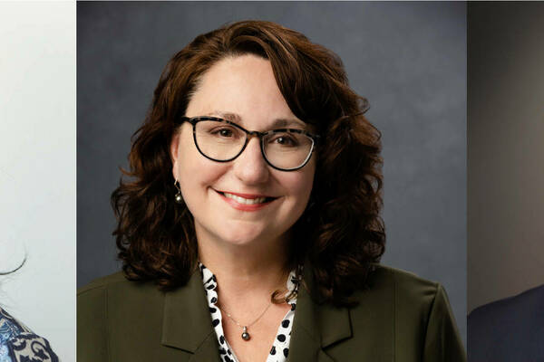 A photo of combined headshots including Monisha Ghosh, Jane Livingston, and Nick Laneman.